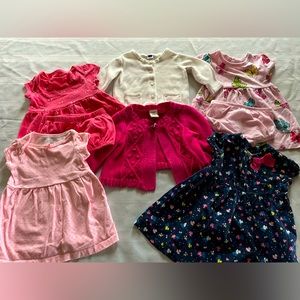 Baby girl 6 months dressy bundle of clothes